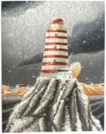 PIECEZZ Дървен пъзел Piecezz, 250 части, в тубус - Морски фар (P1088) - bright-toys