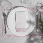 Mapelor Textúrált szalvéta "Verona bordó" 40×40 cm, 1/8 hajtás 50 lap/csomag - Mapelor