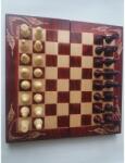 Magic Puzzle Box Set de șah din lemn cutie de tablă de șah piesă de șah dame de table joc de masă rosu (_e3b976010)