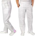 TifanTEX Pantaloni medicali pentru damă Talie fixă Dana (pantaloni albi) (2895E5)