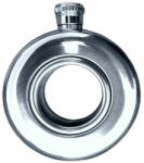 TifanTEX Butelcă rotundă 2x sticlă (butelcă de buzunar) (3368E5)