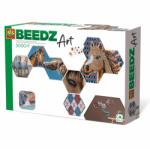 SES Creative Set margele de calcat Beedz Art - Cai cu placi hexagonale (06023) - jucariipentrucopil