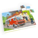 Hubelino Puzzle Masina de pompieri Hubelino (35 piese) (410139) - jucariipentrucopil Puzzle