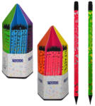 NEBO Creioane grafit cu radiera, 144 display - NEBO 16144 (22877)