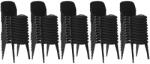 Antares Set 50 de scaune pentru diverse evenimente-negru