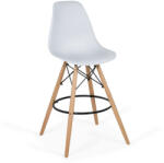 CHAIRS-ON Scaune de bar și insulă bucătărie ABS 139 alb