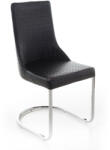 Chairs Emobd Scaun elegant pe cadru metalic cromat-B986