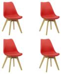 Chairs ON Set 4 scaune de living în stil scandinav