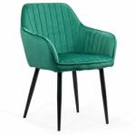 Chairs ON Scaune de bucatarie si living din catifea BUC 259 Verde