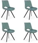 CHAIRS-ON Set 4 scaune de bucatarie si living 250-verde