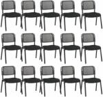 CHAIRS-ON Set 15 scaune pe negru pentru diverse evenimente