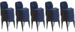 Antares Set 50 de scaune pentru diverse evenimente-albastru inchis