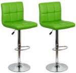 CHAIRS-ON Set 2 scaune de bar moderne rotative ABS 191