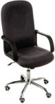 Chairs Emobd Scaun pentru birou cu tapiterie din stofa gri inchis