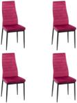 Chairs ON Set 4 scaune de bucătărie din catifea în 6 culori