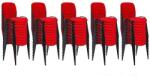 Antares Set 50 de scaune pentru diverse evenimente-rosu