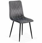 Chairs ON Scaune de bucatarie si living din catifea BUC 209 Gri