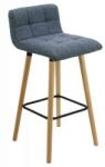 CHAIRS-ON Scaune de bar și insulă bucătărie ABS 127 gri
