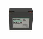 Volta's Voltas 12.8V 24Ah LiFePO4 lítium-vasfoszfát akkumulátor 181*75*170