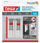 tesa Akasztócsavar, öntapadó, állítható, TESA Powerstrips® , érzékeny felületre (TE77775) (77775-00007-00)