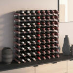 vidaXL barna tömör fenyőfa bortartó 72 palackhoz (340894) - balena