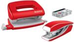 Leitz WOW 10 lap piros mini tűzőgép és lyukasztó szett (55612026) - bestbyte