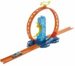 Mattel Hot Wheels Track Builder: Gyorsítóhurok pályaszett (GLC90) - jateknet