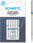 Schmetz Set 5 ace de cusut, Jeans, finete 110, Schmetz 130/705 H-J VFS