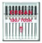 Organ Needle Set 10 ace de cusut, finete 80, Organ Needle