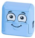 COLOP Bélyegző textilhez, kirakós COLOP Marky, kék ház, fekete párnával (IC1510600) (IC1510600)