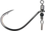Gamakatsu Preda Swivel Shot Black Hooks #2 Horog Forgóval (185067-200)