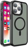 Lemontti Husa Lemontti Husa Color Matte MagSafe iPhone 15 Pro Negru (LEMHCMIXVPRN) - vexio