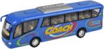 Goki Autobuz sportiv die-cast Coach, cu functie pull-back, 18 cm lungime, albastru (GOKI12321A)