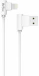  Кабел за данни DeTech DE-21i USB към Lightning 1m Бял (DeTech DE-21i)