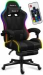 Huzaro Force 4.7 RGB MESH Gamer szék - Fekete (HZ-FORCE 4.7 RGB MESH)