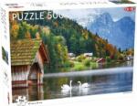 TACTIC Puzzle 500 Landscape: Swans on a Lake (427326) Puzzle