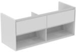 Ideal Standard Connect Air 120 cm fali mosdótartó szekrény nyitott polccal, fehér E0829B2 (E0829B2)