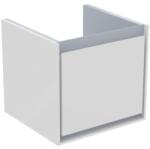 Ideal Standard Connect Air Cube 43 cm fali mosdótartó szekrény 1 fiókkal, fehér/szürke E0842KN (E0842KN)