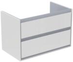 Ideal Standard Connect Air 80 cm fali mosdótartó szekrény 2 fiókkal, fehér/szürke E0819KN (E0819KN)