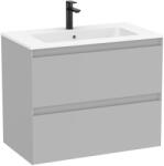 Roca Tenue 80 cm-es fürdőszobabútor szett matt fehér mosdóval, pearl A851934530 (A851934530)