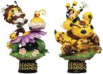 Beast Kingdom Set de statuete Beast Kingdom Games: League of Legends - Nunu & Beelump & Heimerstinger, 16 cm (D-Stage120) Figurina