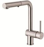 PAFFONI Light baterie bucătărie pe picior oţel inoxidabil LIG285ST-MET (LIG285STMET)