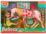 Belissa Set de joaca papusa Belissa cu ponei, Roz Papusa