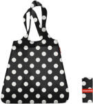 Reisenthel mini maxi shopper fekete-fehér pöttyös bevásárló táska (AT7073)