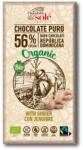 Chocolates Solé - 56% ciocolată ecologică cu ghimbir