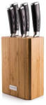 G21 Késkészlet G21 Gourmet Stone 5 db + bambusz késtartó (G21-GMS-5BBB) - platinashop