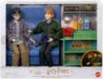 Mattel Harry Potter Harry, Ron on the Hogwarts Express Set 2 papusi cu accesorii HND79 Figurina