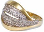 Ékszershop Bicolor köves arany gyűrű (1264788)