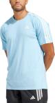 adidas Tricou adidas Own the Run 3-Stripes - Albastru - M