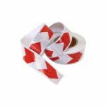 ALM Rola banda reflectorizanta alba cu sageata rosie 5cm x 25metri (ALM TCT-5512)